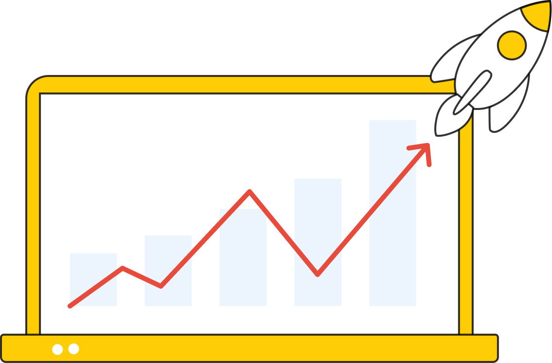 Reports dashboard mockup